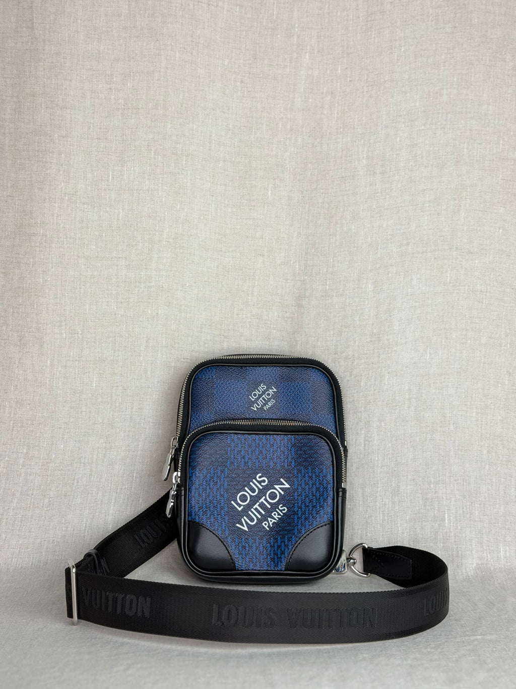 Louis Vuitton Blue Damier Amazone Sling Bag