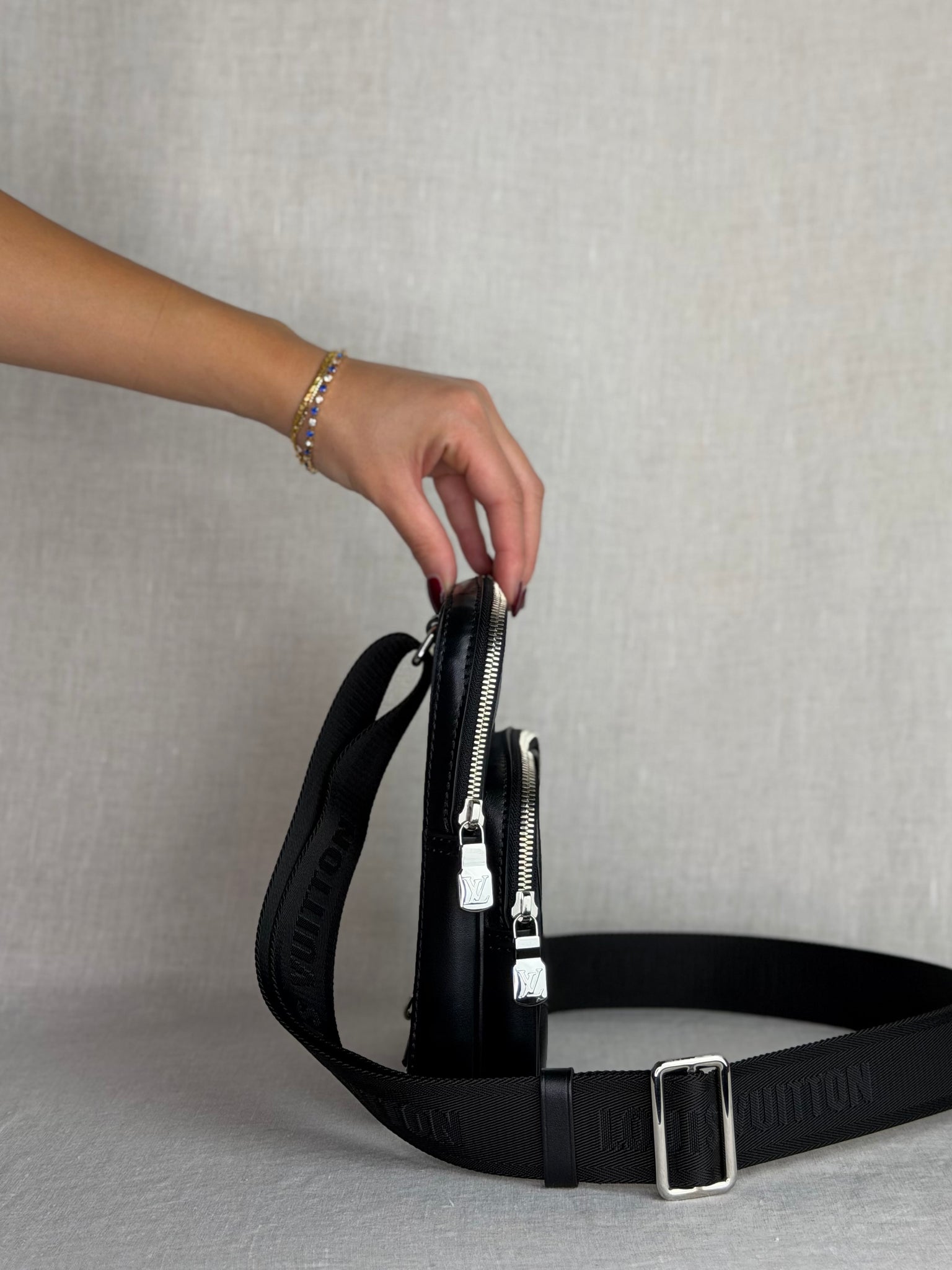 Louis Vuitton Blue Damier Amazone Sling Bag