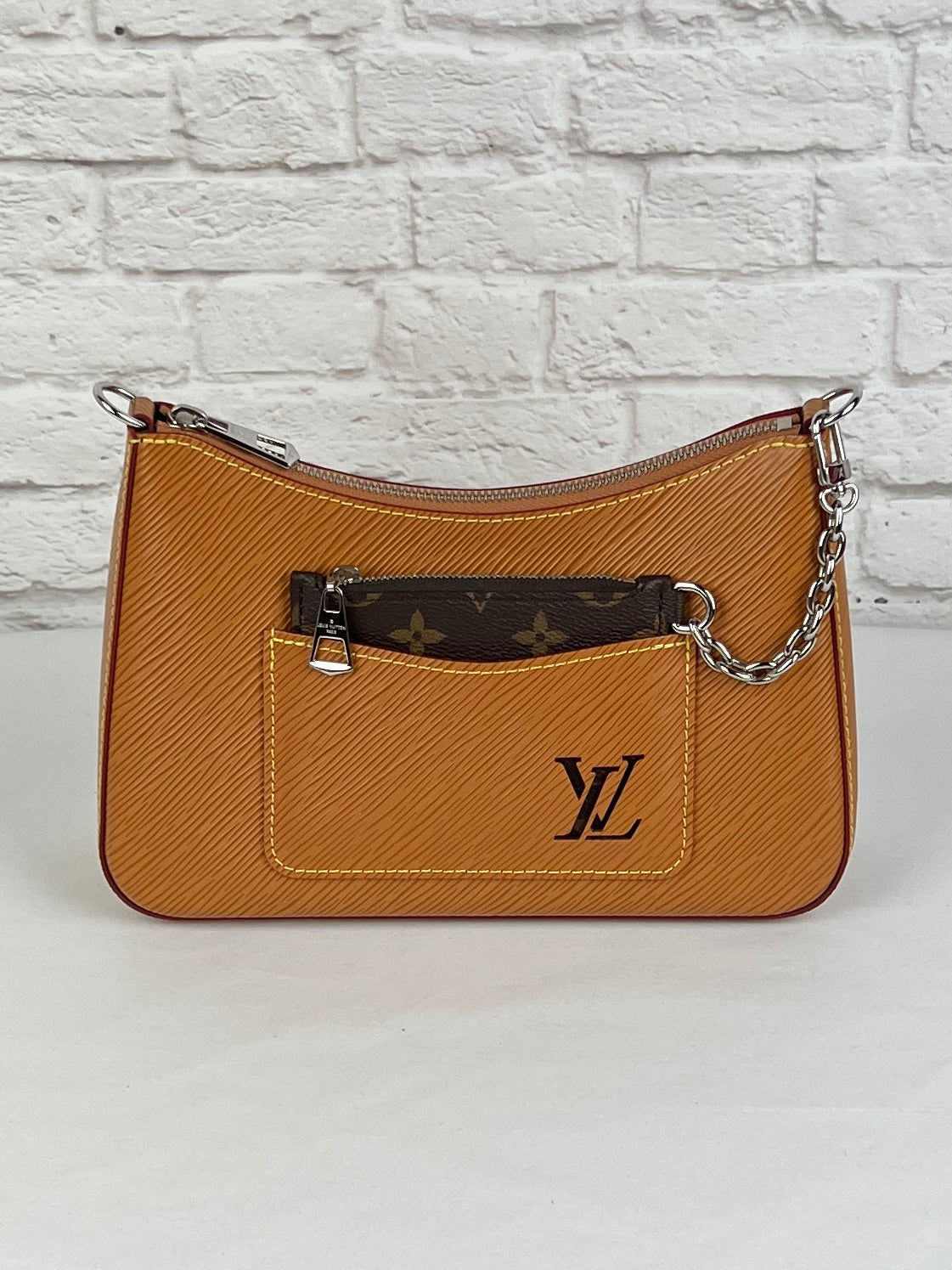 Louis Vuitton Marelle Epi Leather Shoulder Bag, Gold