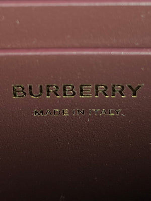 Burberry  Oxblood Leather Small Grace Crossbody Bag, New W/ Tags