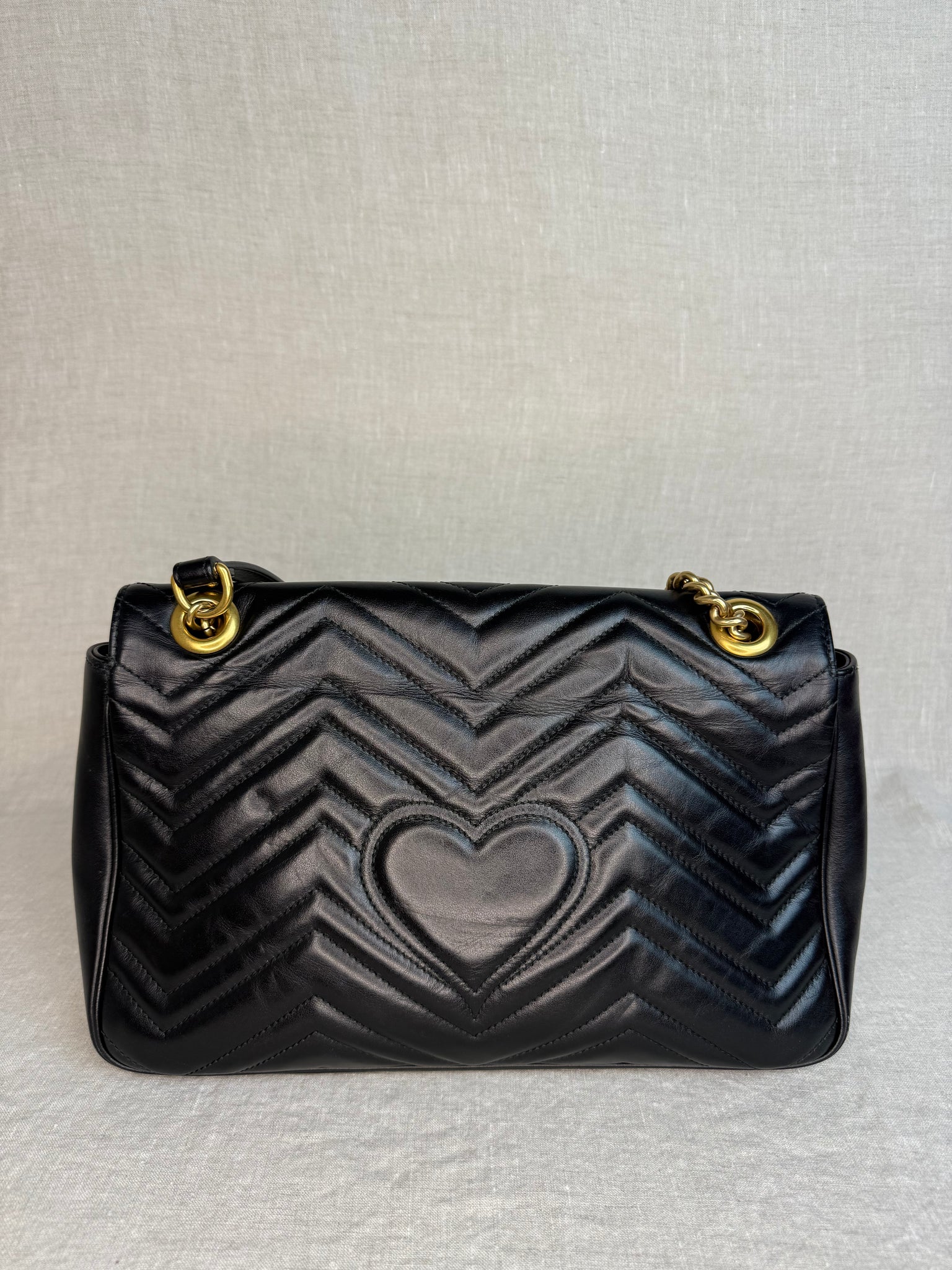 Gucci Marmont Quilted Leather Shoulder Bag