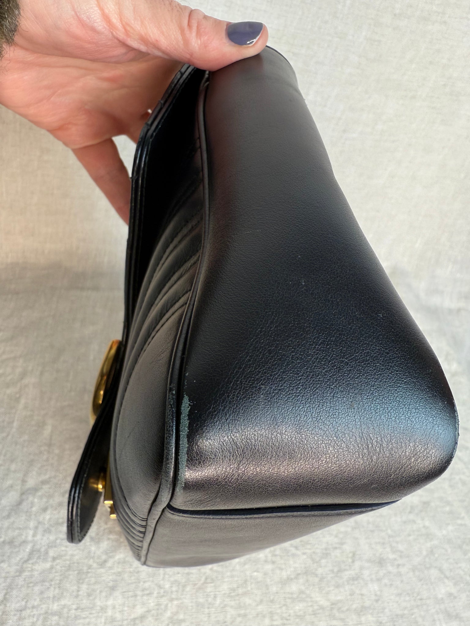 Gucci Marmont Quilted Leather Shoulder Bag