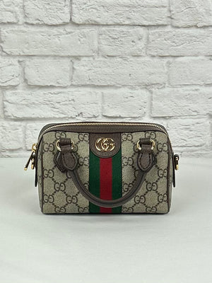 Gucci Ophidia Super Mini Bag, Beige