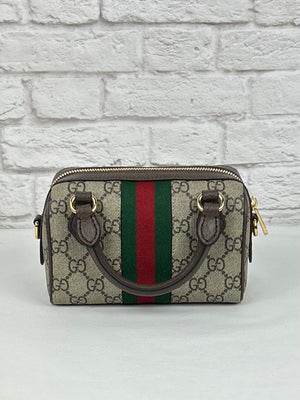 Gucci Ophidia Super Mini Bag, Beige