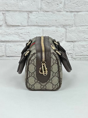 Gucci Ophidia Super Mini Bag, Beige