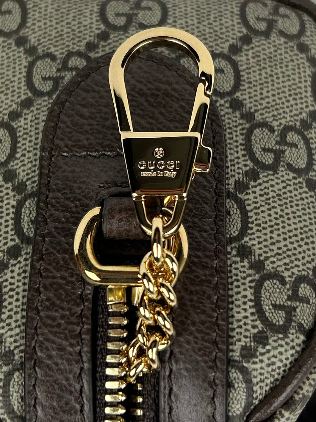 Gucci Ophidia Super Mini Bag, Beige