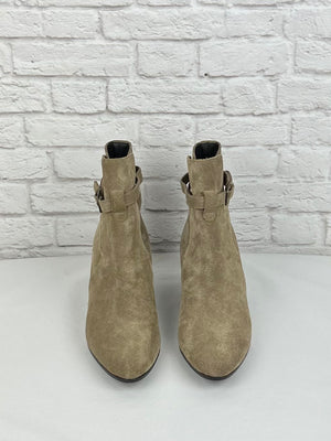 Saint Laurent Wyatt Jodhpur Boots, Size 38, Tan