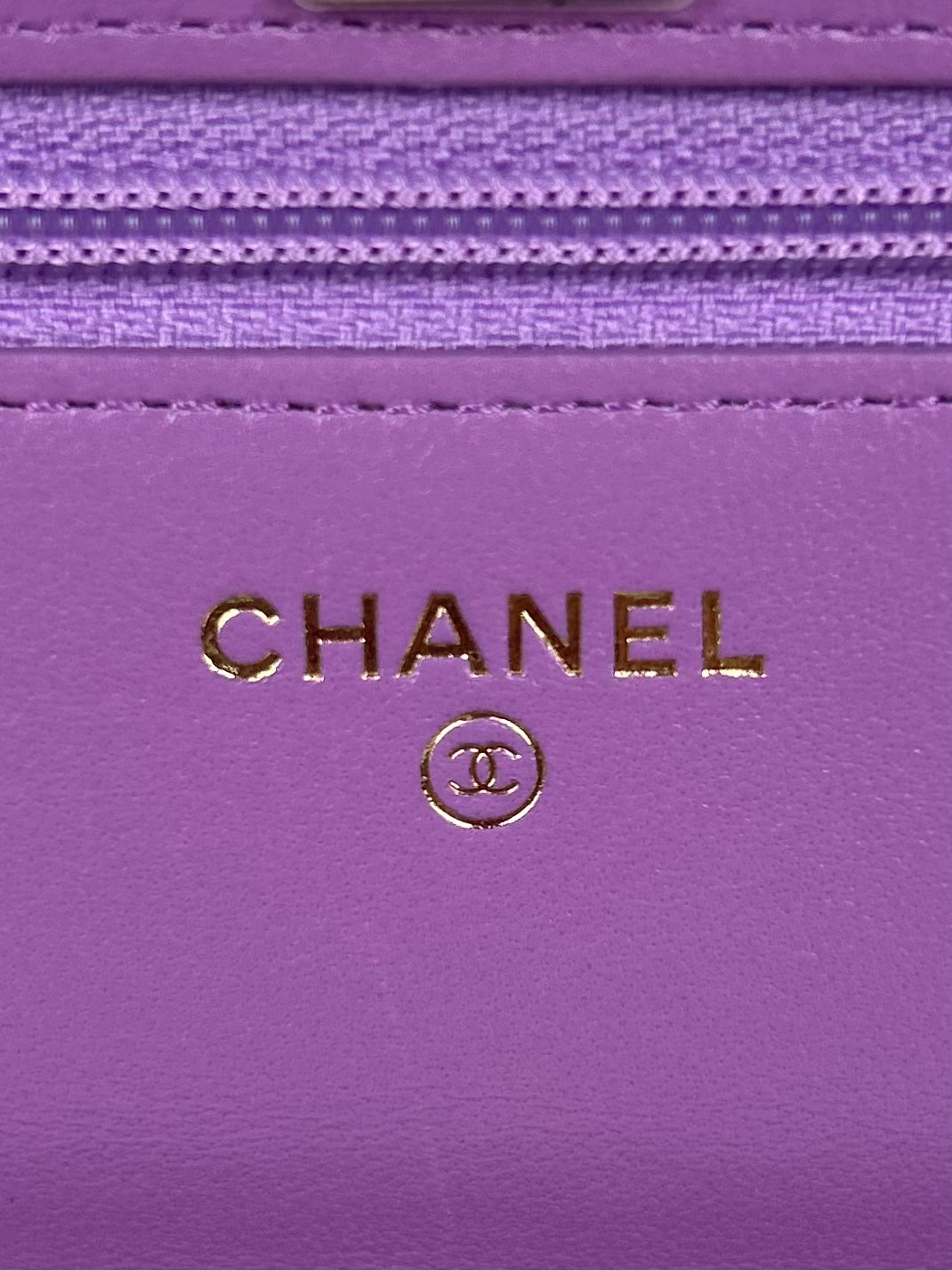 Chanel Pearl Crush Lambskin WOC, Lilac