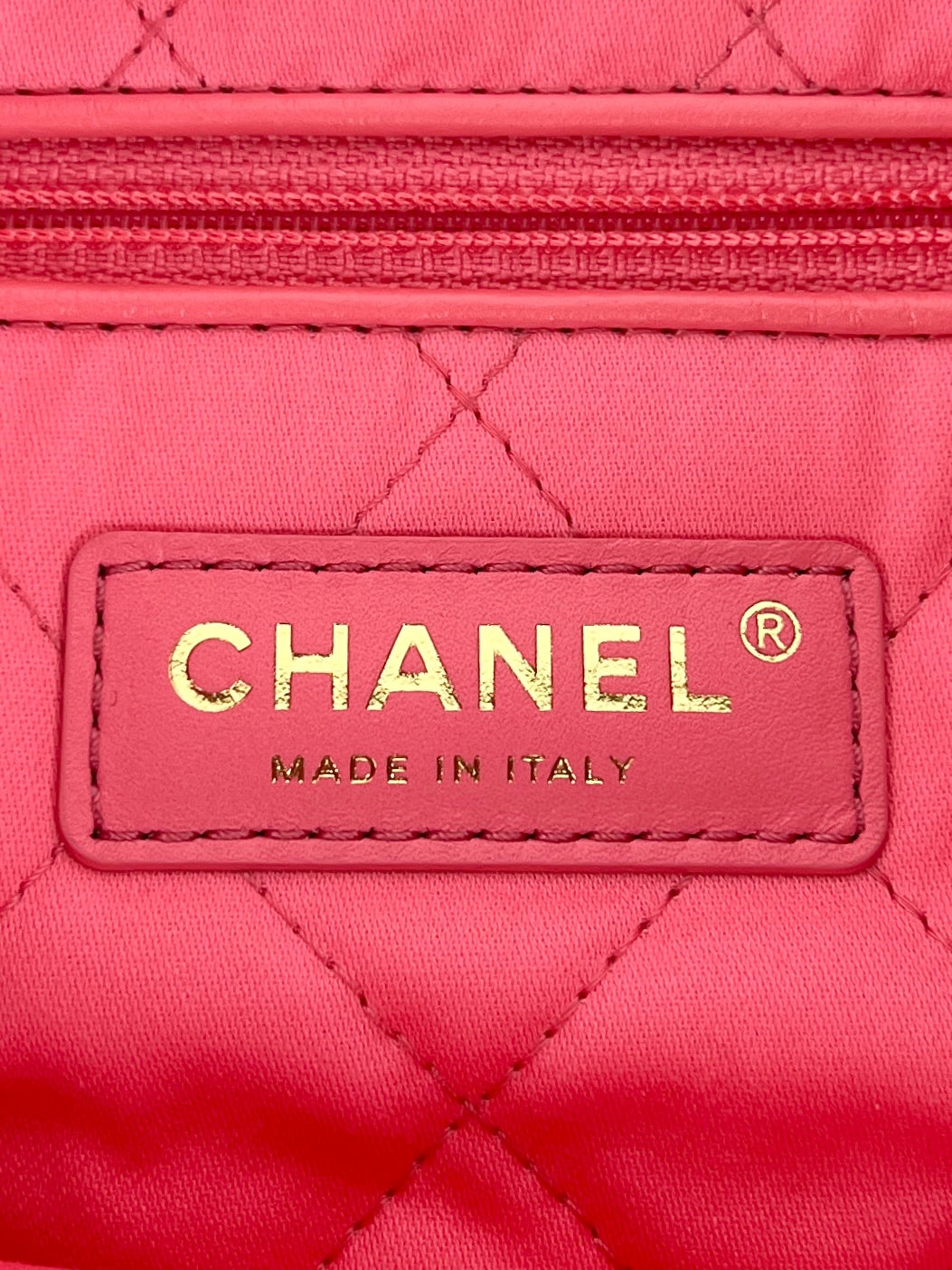 Chanel 22 Hobo Calfskin & Gold-Tone Metal, Pink