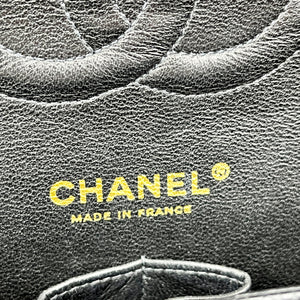 Chanel Classic Caviar Flap Bag, Black/Gold Hardware