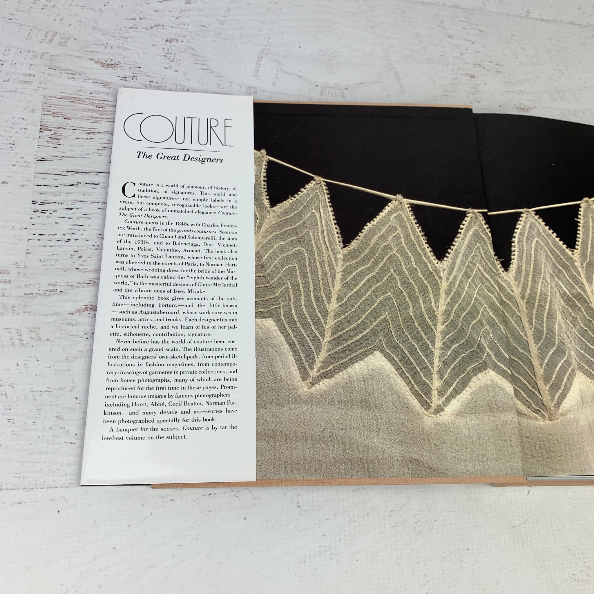 Couture, the Great Designers Hardcover Coffee Table Book